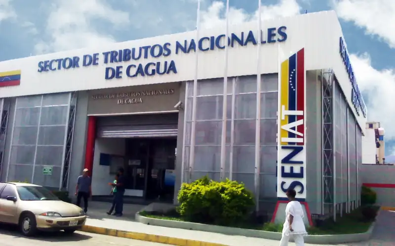 foto del seniat de cagua venezuela